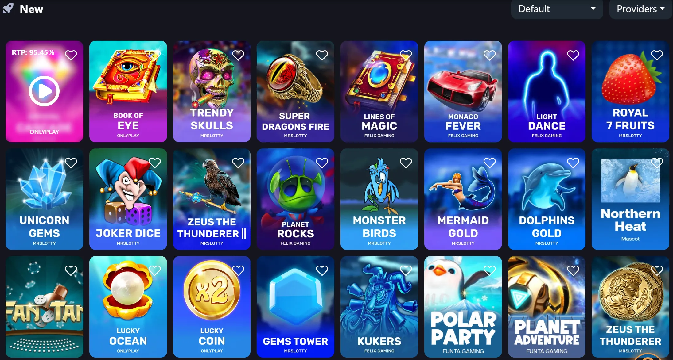 zangabet casino new games